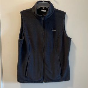 Plus Size Columbia Black Vest